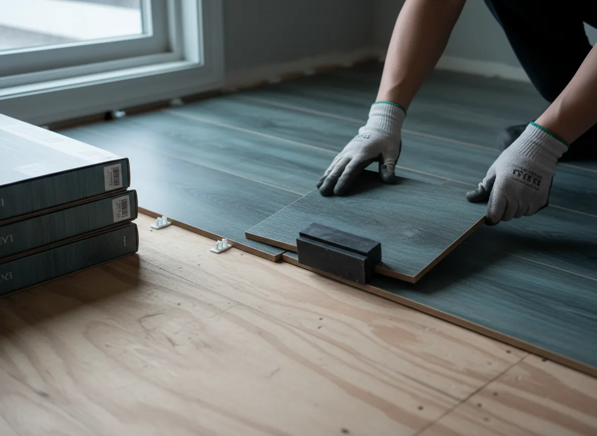 Luxury Vinyl Plank Installation company in Center Point, IA